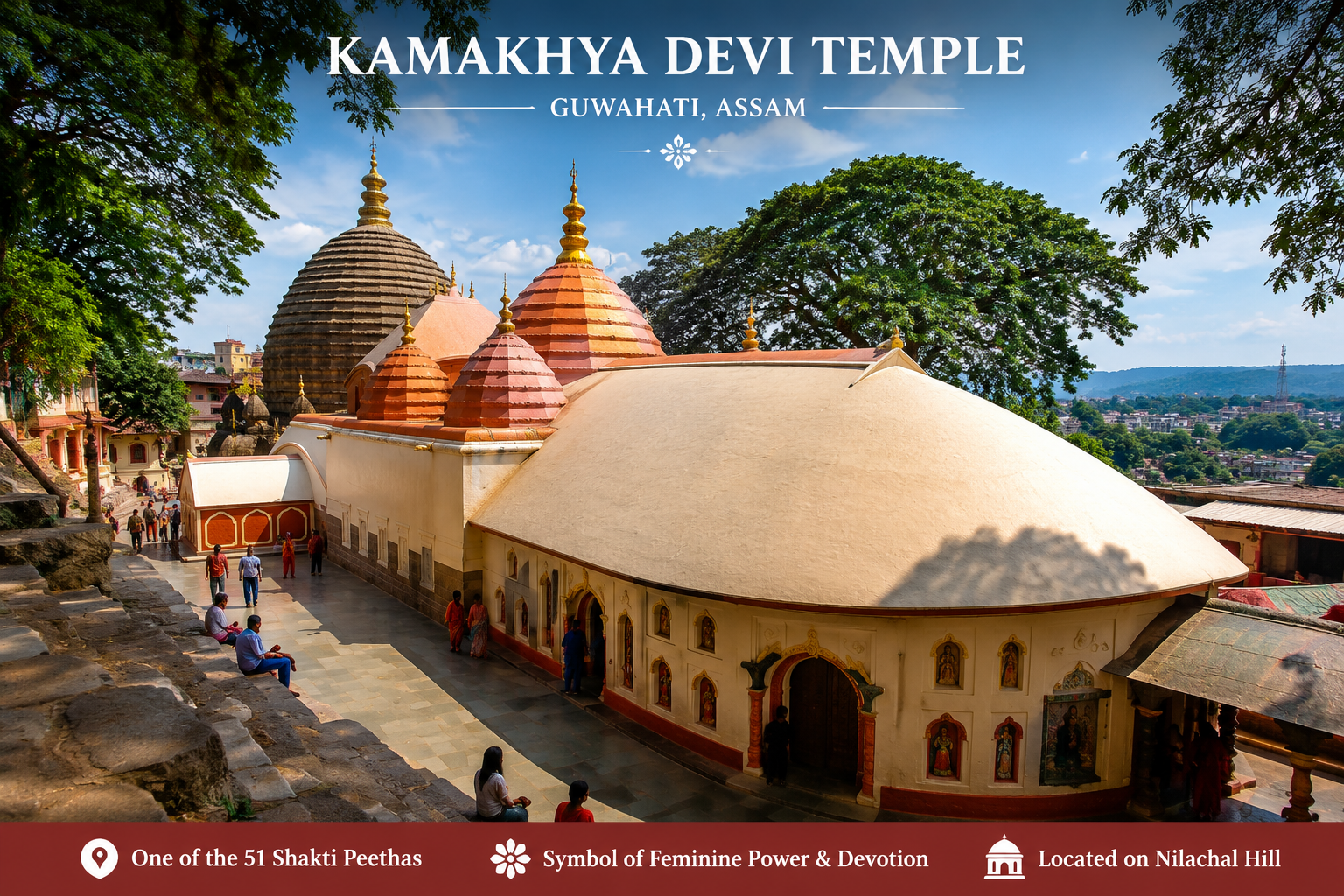 Guwahati Kamakhya Temple Tour Package with Flights